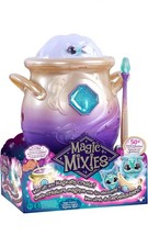 Magic Mixies Magical Misting Cauldron with Interactive 8 inch Blue Plush Toy
