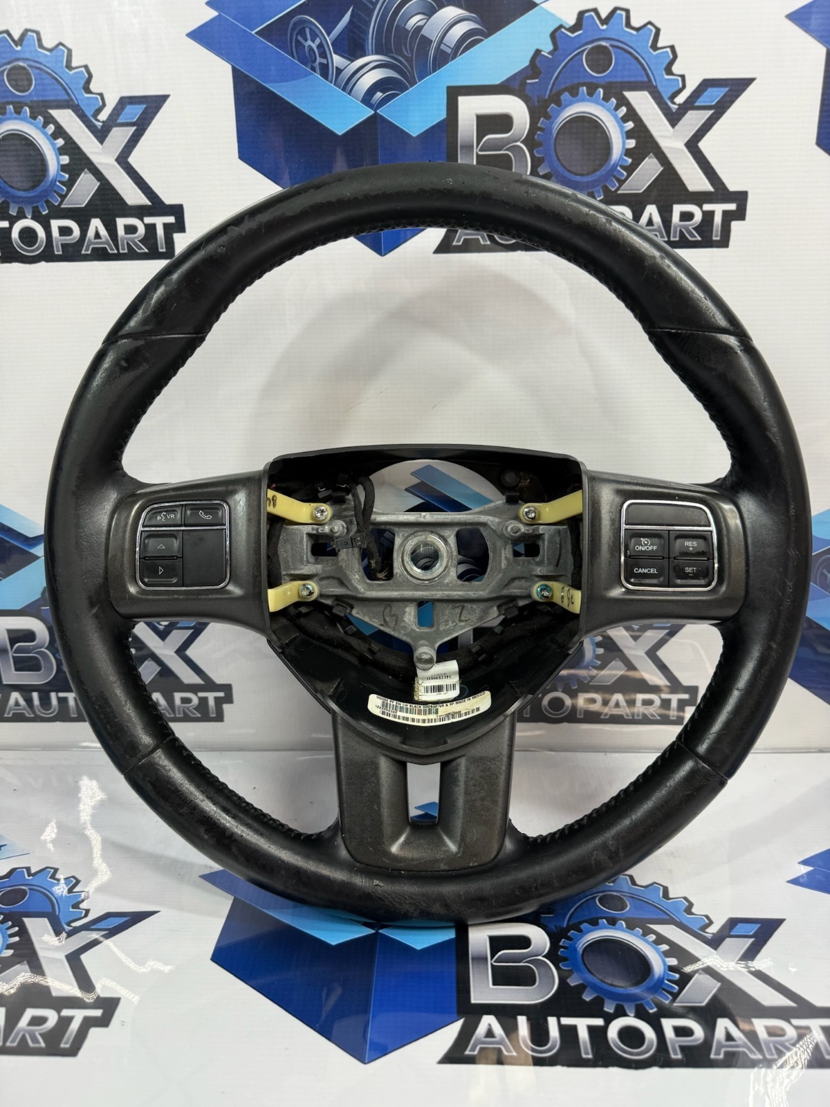 2013-2016 Dodge Dart Steering Wheel W/ Audio & Cruise Control 1ZX28DX9AE OEM