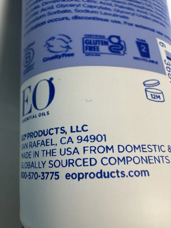 Crema de manos calmante lavanda francesa Eo 2,5 OZ / 74 ml Foto 4 de 4