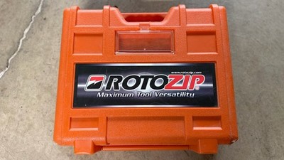 Rotozip Revolution Spiral Saw Kit Attachments Case REV01 C1 And Accessories