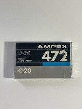 1x Ampex 472 C-20 Audio Kassette - Cassette - Tape - OVP - New