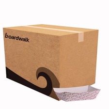 Boardwalk 30LAG040 3.78" x 4.3" x 1.08" Paper Food Baskets 1000/CT New