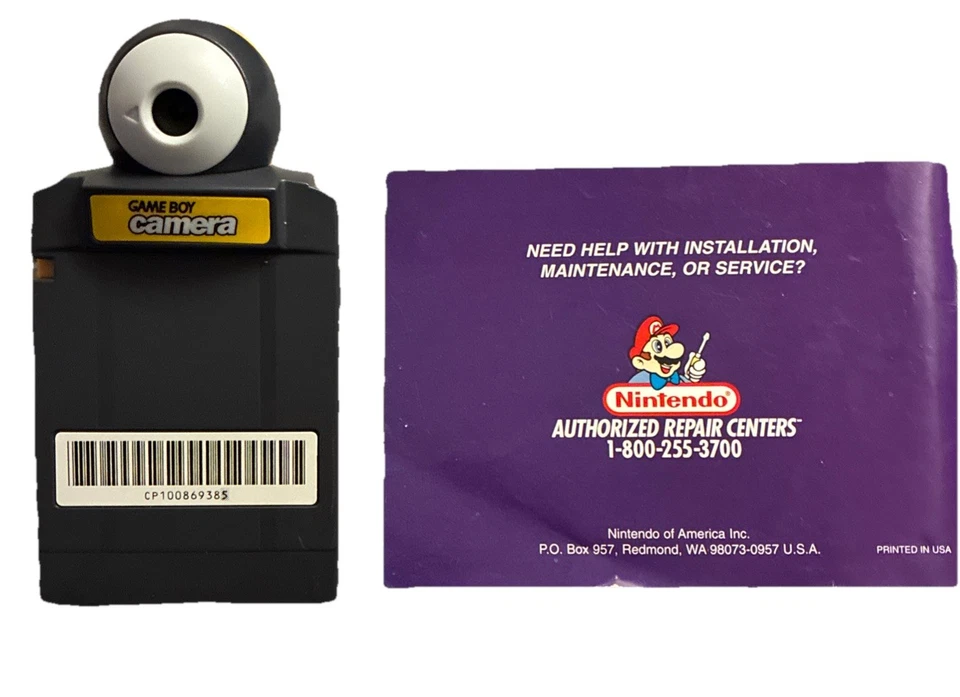 Nintendo Game Boy Camera Yellow - MGB-006 - Yellow Tested with manual - Image 2 of 2