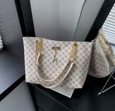 New Presbyopia Handbag Texture Soft Leather Large Capacity Tote Women Bag