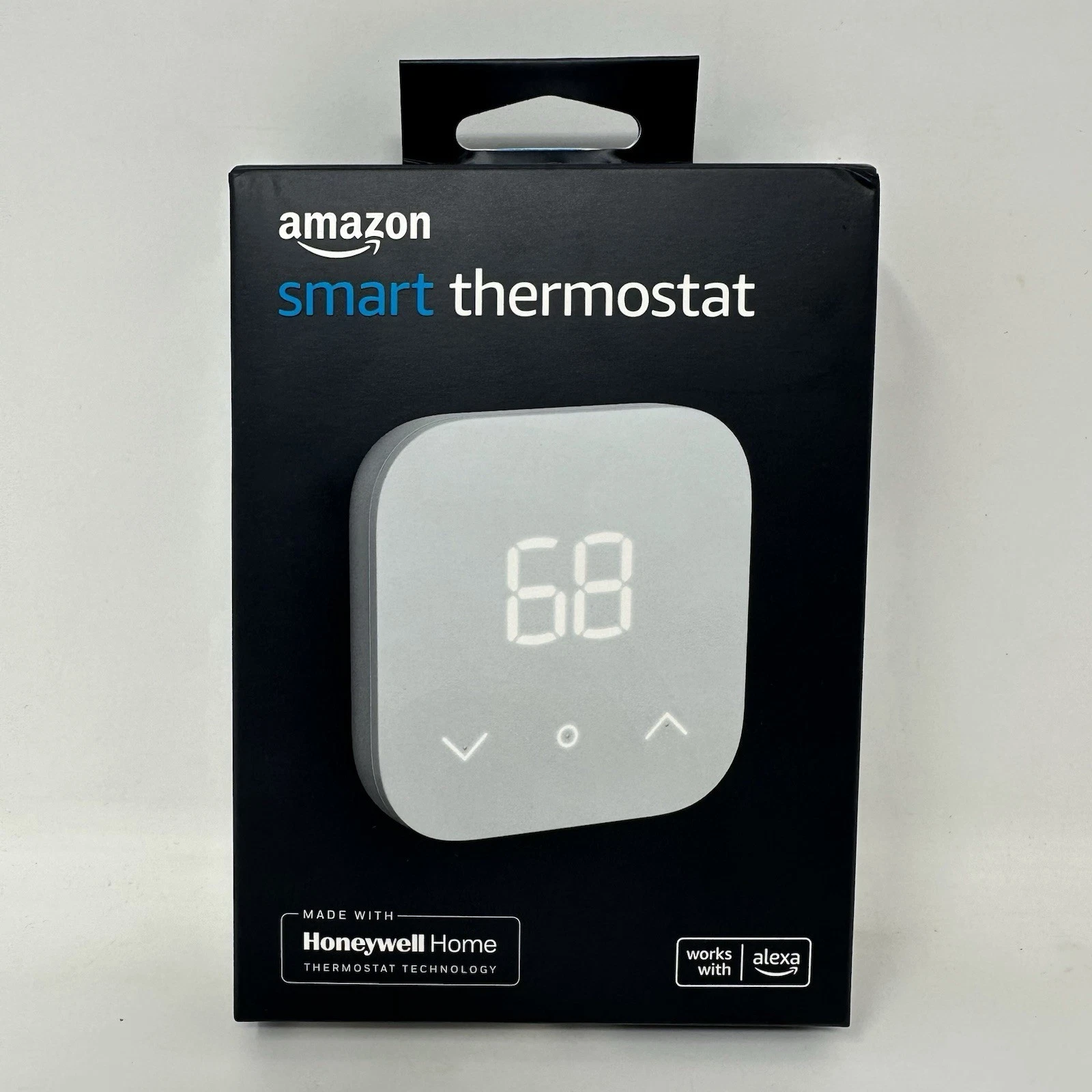 Amazon Smart Thermostat White Wi-Fi Programmable Alexa Compatible - FAST SHIP