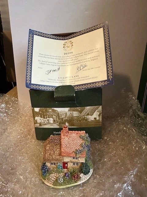 5 - VTG Lilliput Lane Village Pieces - W/boxes and certs - See list in Descrip. - Image 2 of 4