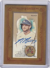 2023 Topps Allen & Ginter Max Muncy The World Champions Auto