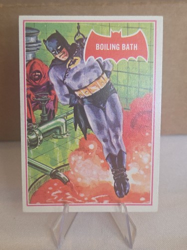 1966 Topps Batman Red Bat #12A Boiling Bath — TAG (grade unconfirmed)