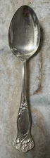 Tablespoon / Serving Spoon Thirteen Silverplate by National Silver Co 8 1/8"