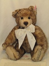Plush Toy Steiff English Teddy Bear UK Exclusive with Music Box