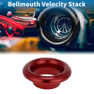 Velocity Stack Bellmouth 3,98'' ID 6,50'' OD Turbo Motor Luftansaugung Rot