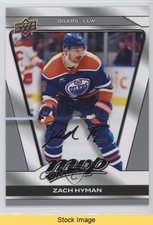 2025-26 Upper Deck MVP Silver Script Zach Hyman #94 READ 0b3