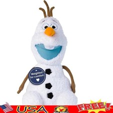 Weighted Frozen Olaf Plush Pillow Buddy Super Soft Stuffed Cushion Comfort New