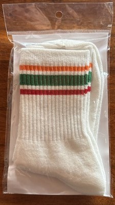 7 Eleven Socken Weiß Socken Größe 25-27cm