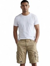 Vintage Mossimo Cargo Shorts Mens 34 Khaki Tan Baggy Utility Skater Y2K