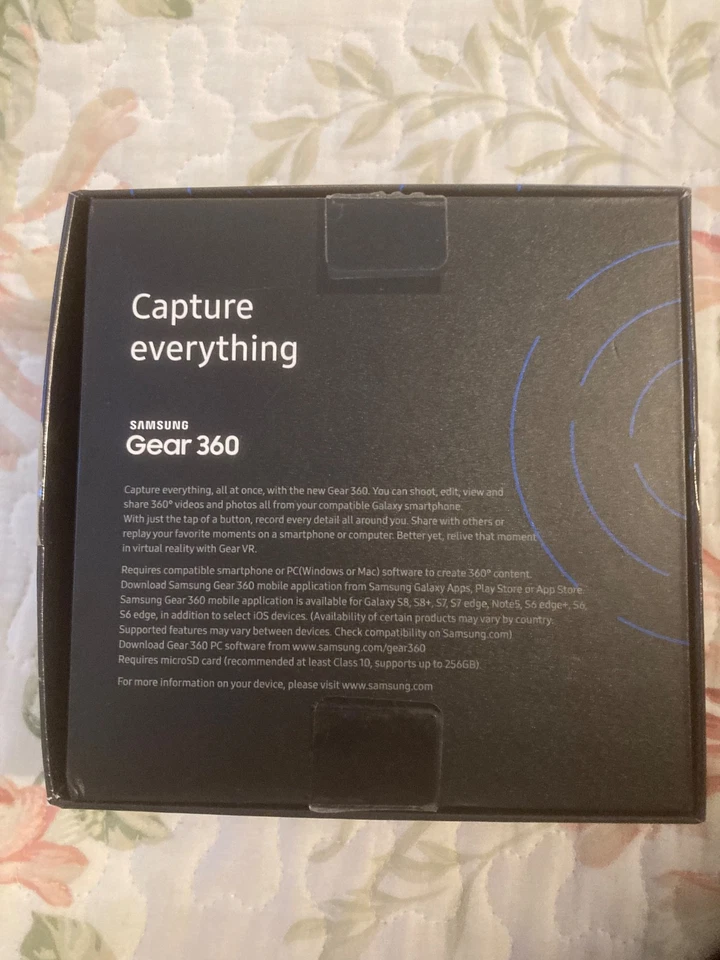 New Samsung Gear 360 Spherical Cam 4K Camera - Image 3 of 4