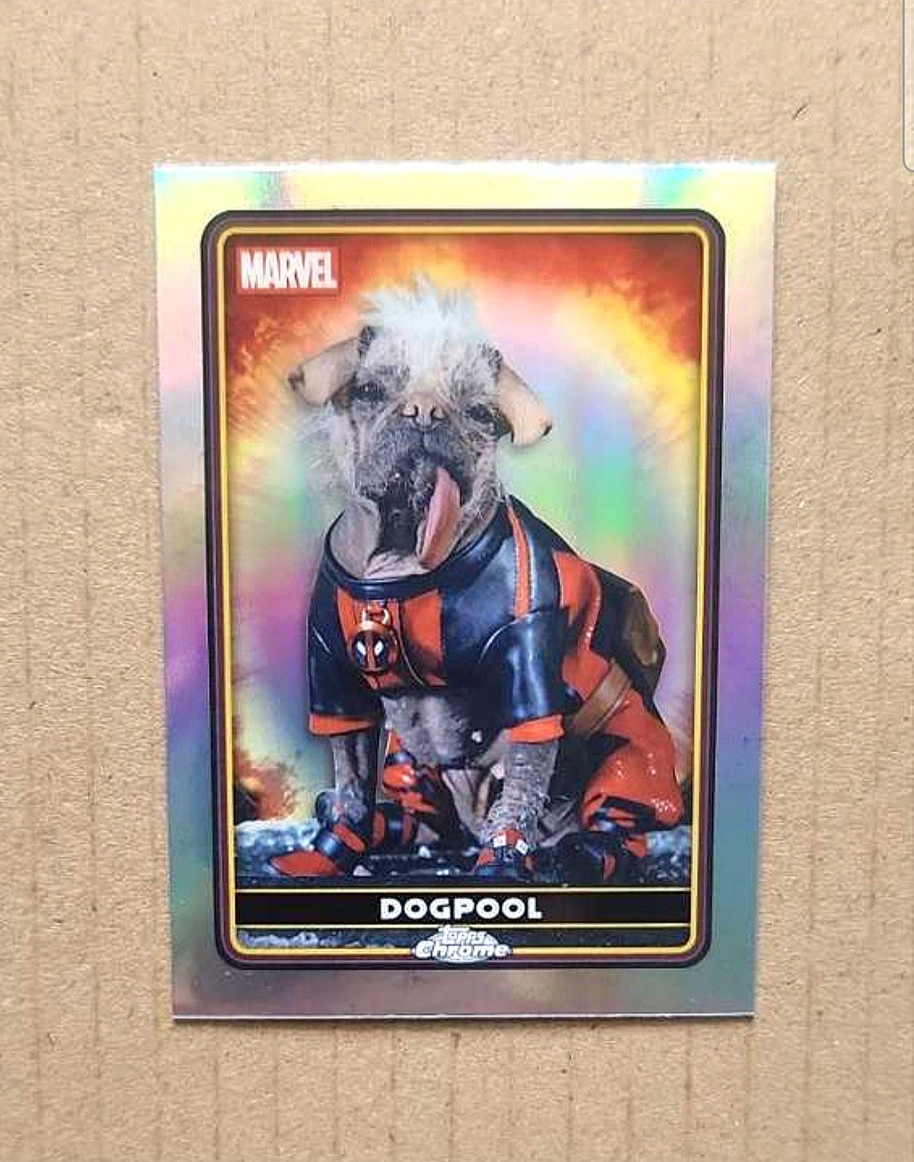 DOGPOOL REFRACTOR 2025 Topps Chrome Marvel Deadpool 
