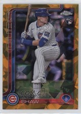 2025 Topps Chrome Sapphire Edition Gold /50 Matt Shaw #219 19yg