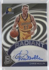 2020 Panini Spectra Radiant Signatures 39/49 Chris Mullin #RSI-CMU Auto HOF 0c3