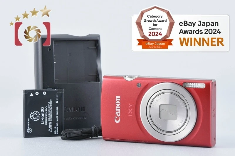 Canon IXY 200 rot 20,0 MP Digitalkamera [fast neuwertig]