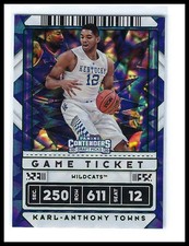 Karl-Anthony Towns Game Ticket Green Exp 2020 Draft Picks Kentucky #36