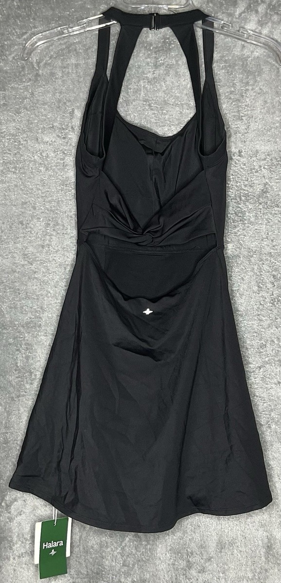 blue dress for baby girl HALARA EVERYDAY SPLIT STRAP BODYCON MIDI CHILL DRESS-SENSATIONAL (BLACK) main image 1