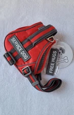 Vivaglory Service Dog Vest Red Medium 