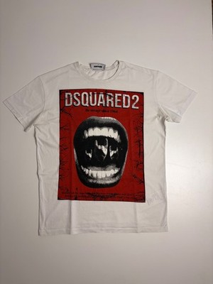 dsquared2 tshirt herren größe l, vintage dsquared2 t shirt größe l weiß