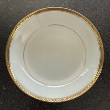 Set of 15 Haviland Limoges Porcelain Dessert Bowls White w/Gold 5 1/2 France