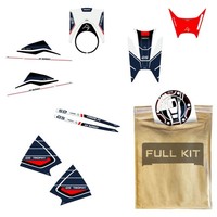 Kit Tank Full Aufkleber 3D Motorrad Kompatibel BMW R 1250 GS Trophy 2021-2024