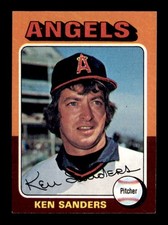1975 Topps #366 Ken Sanders   EX/EX+ X3729349