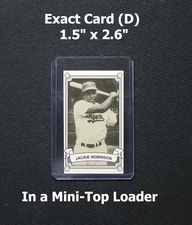 JACKIE ROBINSON 1992 Sports Card News "Old Time Tobacco Card" #45 _ Card (D)