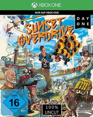 Xbox One - Sunset Overdrive #Day One Edition DE mit OVP sehr guter Zustand