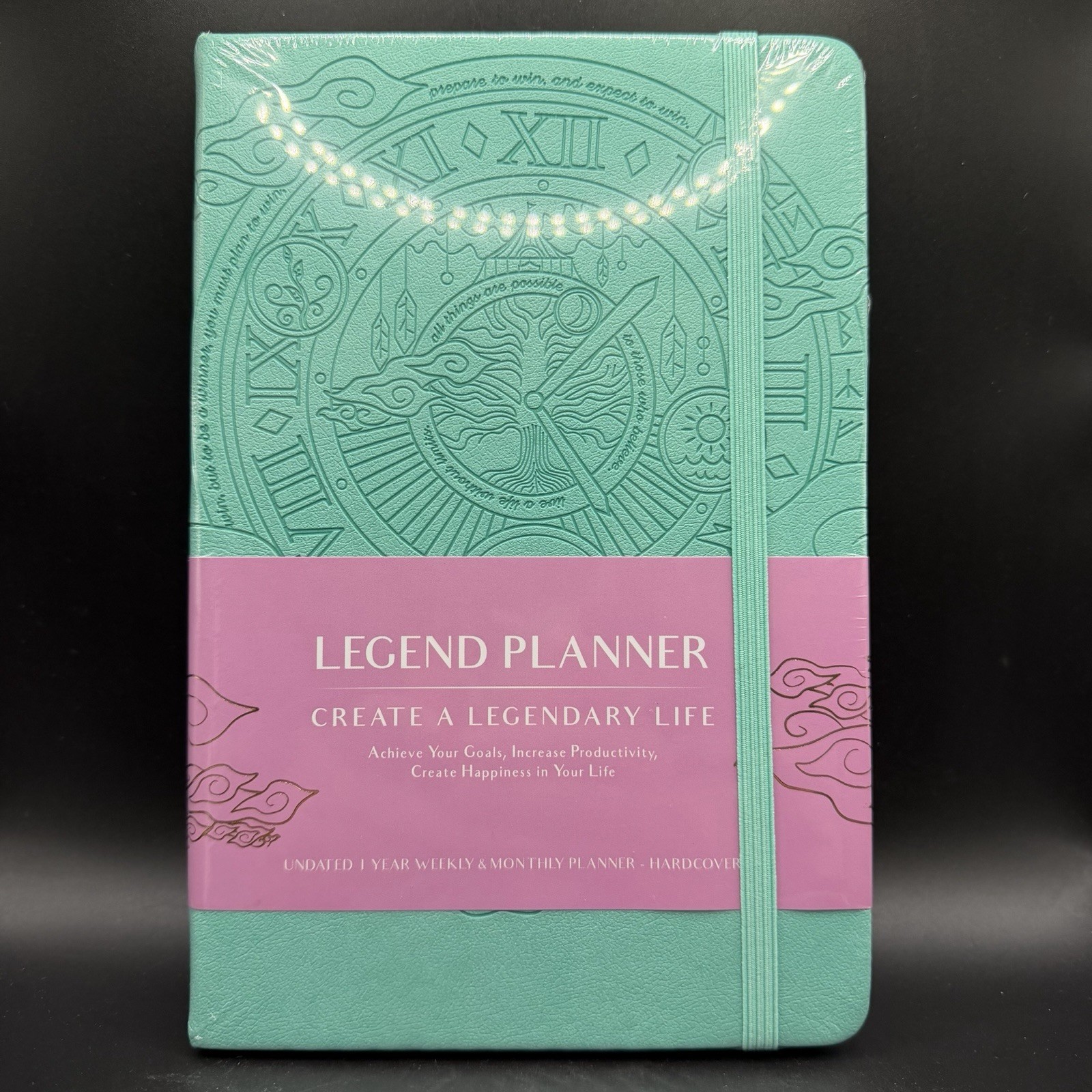 Legend Planner Daily for 3 Months – Undated Monthly Weekly & Daily Planner to