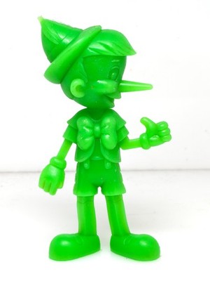 Vintage LOUIS MARX 1971 Pinocchio Molded Plastic Disney Figure