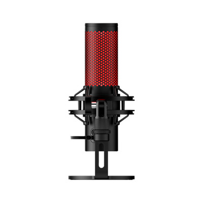 HyperX QuadCast 2   USB Microphone for Gaming PC, Streaming and Podcasting Black