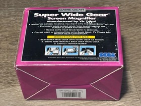 Sega Game Gear Super Wide Gear Screen Magnifier Official Accessory MK-2116