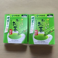 Green Tea Powder Japan Matcha Sticks Ito En Oi Ochoa 32 Sticks x 2 Hot and Cold