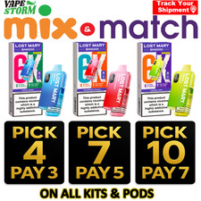 Lost Mary BM6000 Vape Kit | Refill Pods | 6K Puffs | Pod 20mg | TPD