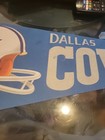 Vintage  Dallas Cowboys NFL Football Pennant See Notes — photo 5