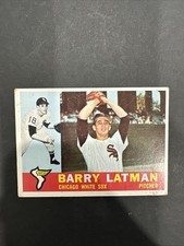 1960 Topps Baseball Barry Latman #41 Chicago White Sox Vintage Card ⚾️ 🔥 N1