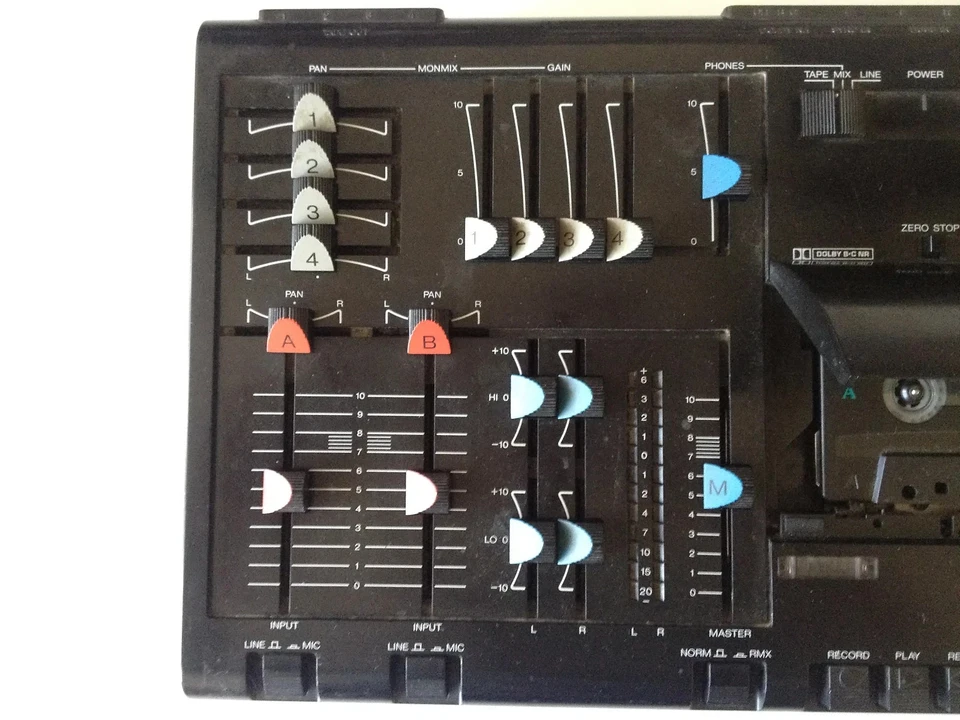 Fostex Multitracker X-30 4-Track Cassette Recorder free shipping - Image 3 of 3