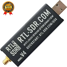V4 R828D RTL2832U 1PPM TCXO SMA Software Defined Radio (Dongle Only)