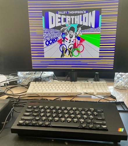 ZX Spectrum 48K +. With Original ZX Power Supply. Comp Modded. TESTED & WORKING. - Afbeelding 3 van 12