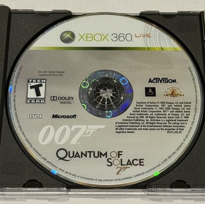 James Bond 007: Quantum of Solace (Microsoft Xbox 360, 2008)