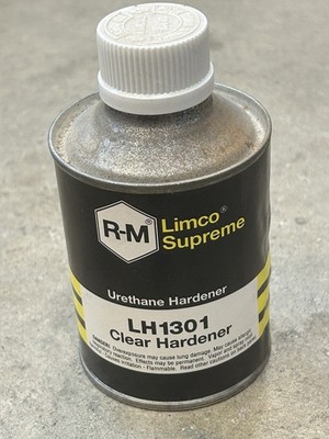Vintage advertising can unopened sealed R-M Limco Supreme LH 1301 Clear Hardener