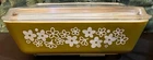Vintage (possibly UNUSED) SPRING BLOSSOM PYREX Large Refrigerator Dish SO SWEET!