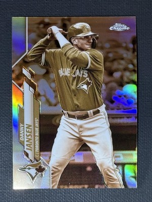 2020 Topps Chrome #51 Danny Jansen Sepia Refractor Toronto Blue Jays