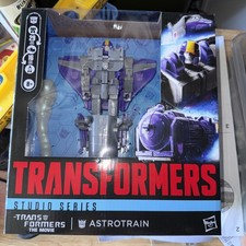 Transformers Studio Series Movie Action Figure Leader Class Astrotrain In Hand