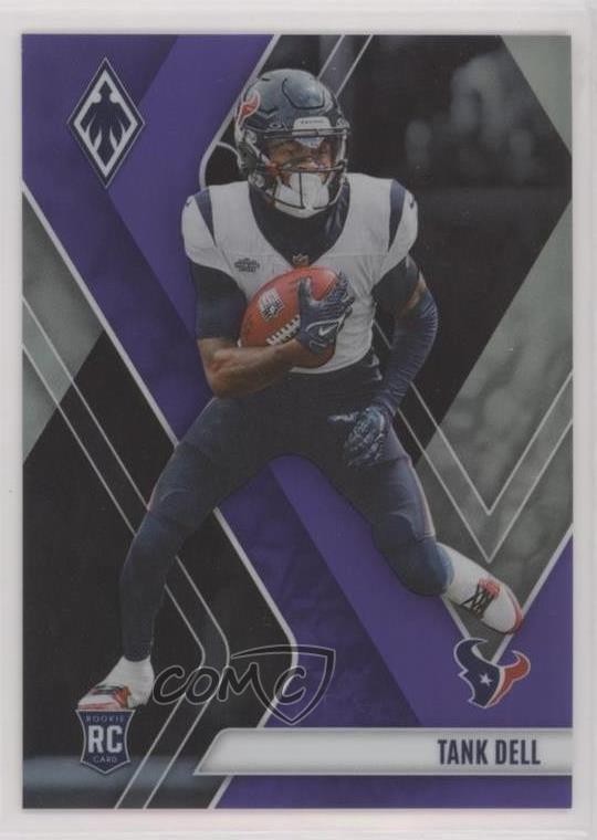 2023 Panini Phoenix Rookies Purple 8/125 Tank Dell #135 Rookie RC 4f5